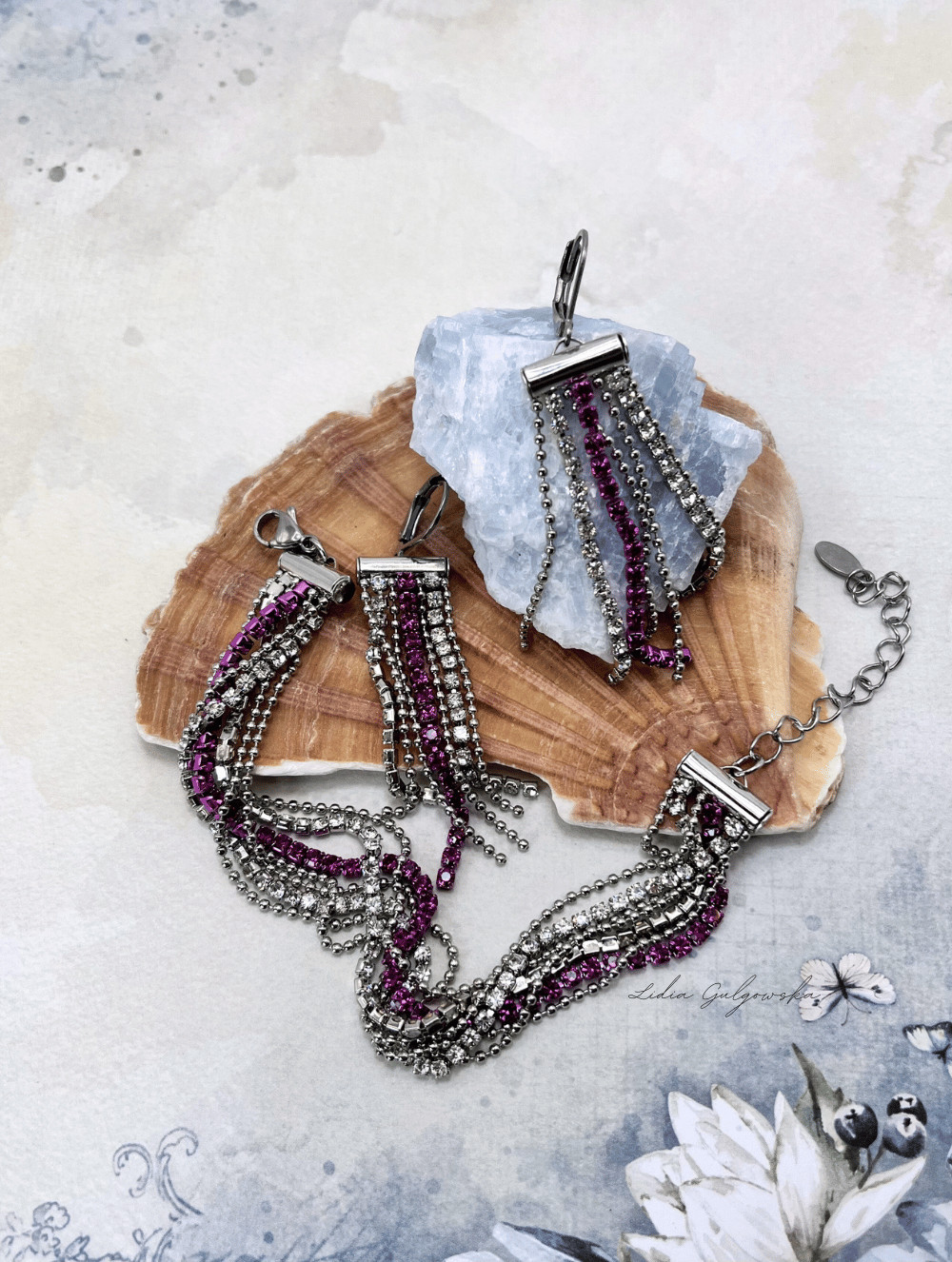 Kolczyki i bransoletka z cyrkoniami – eleganckie i nowoczesne