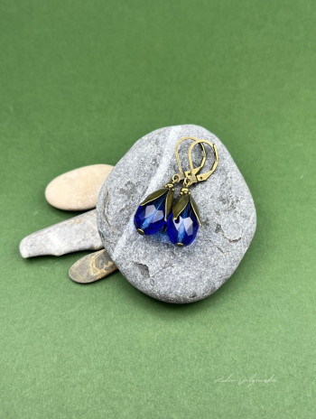 Kropla z Fasetowanymi Kryształkami - Wybór Koloru