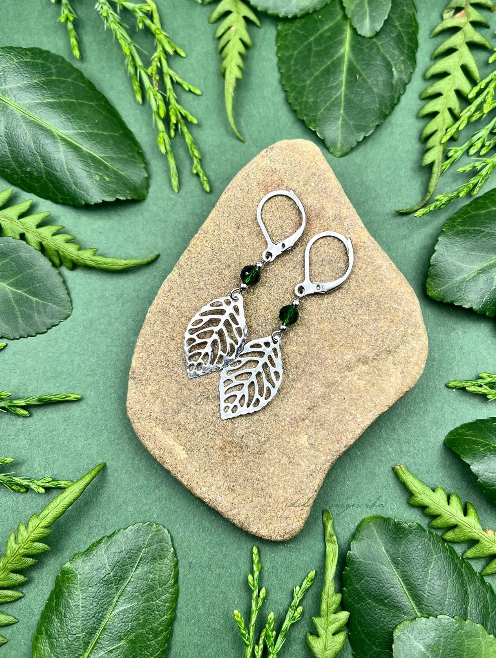 Kolczyki ze Stali Chirurgicznej w Kształcie Liścia - Elegancka Biżuter