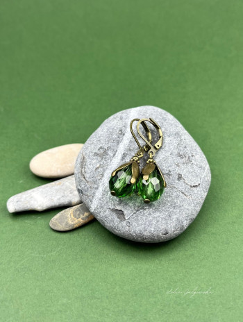 Kropla z Fasetowanymi Kryształkami - Wybór Koloru