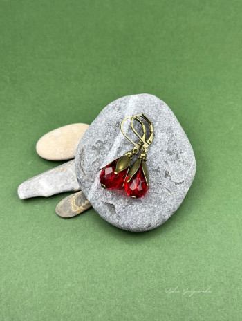 Kropla z Fasetowanymi Kryształkami - Wybór Koloru