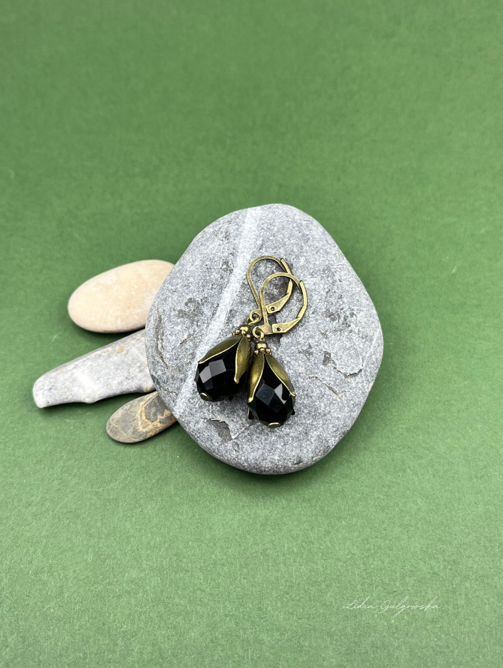 Kropla z Fasetowanymi Kryształkami - Wybór Koloru