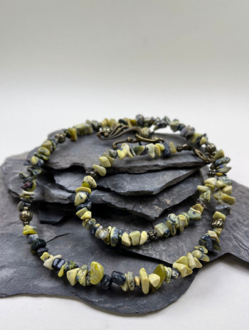 Komplet turkus żółty