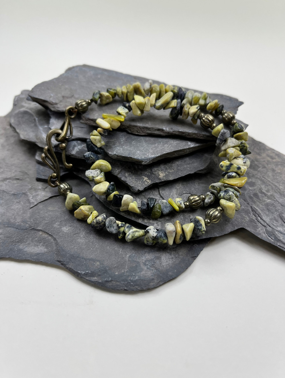 Komplet turkus żółty