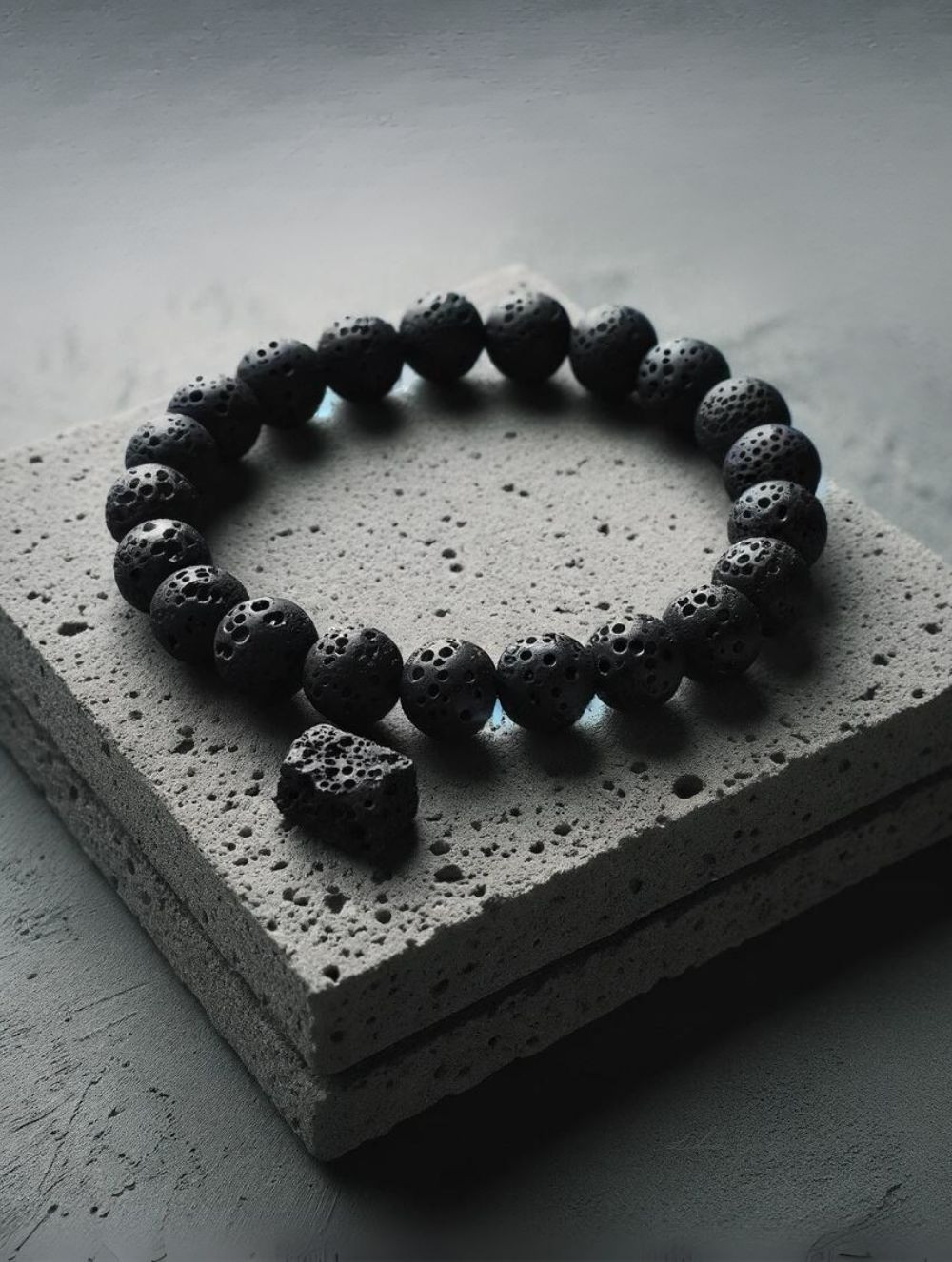 Bransoletka z Lawy Wulkanicznej