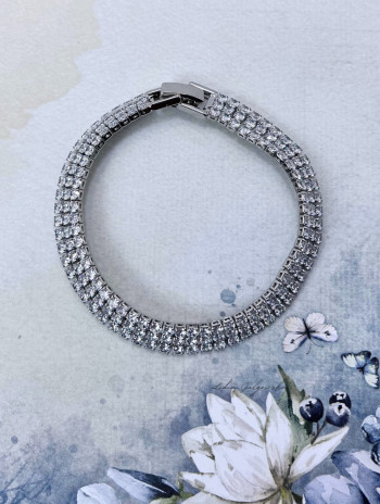 Bransoletka z cyrkoniami